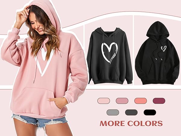 Long Sleeve Pullover Hoodie Sweatshirt Tops