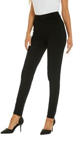 iChosy Women&#39;s High Waist Skinny Comfy Stretchy Work Pants with Pockets