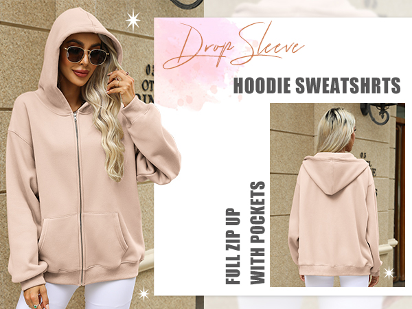 Long Sleeve Fleece Hooded Jackets