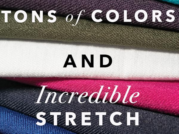 rekucci fabric with incredible stretch and tons of colors