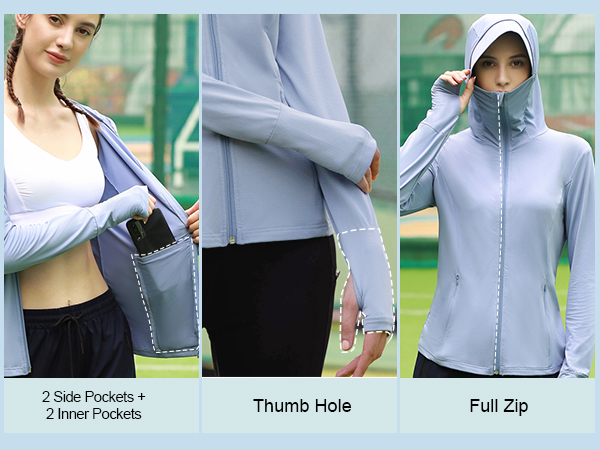 Easy Storage--Pack it into the little secret space on hoodie, convenient to carry in your bag.