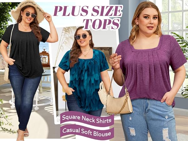 plus size tops