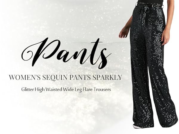 Women&#39;s Sequin Sparkly Pants