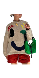 Smiley face sweater