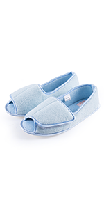 womens open toe slippers