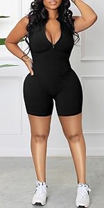 women workout jumpsuit