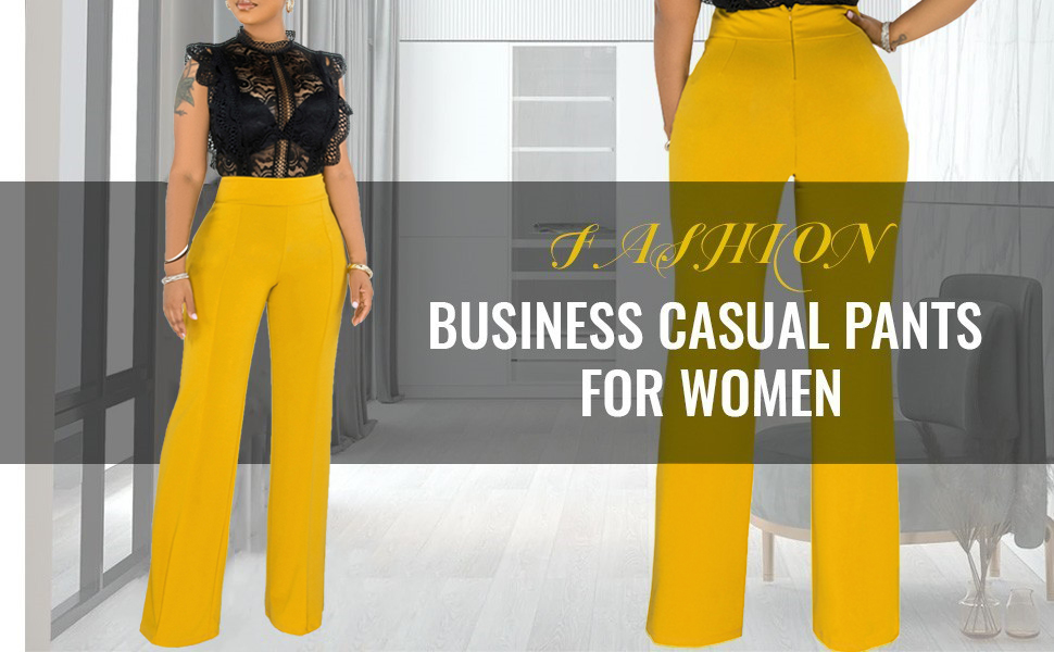 dress pants for women business casual