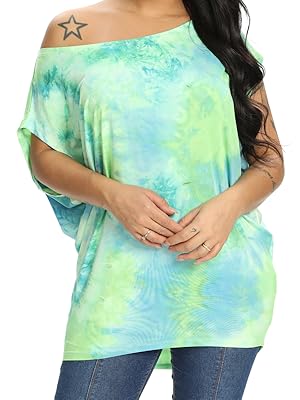 women tie dyed summer short sleeve t shirts