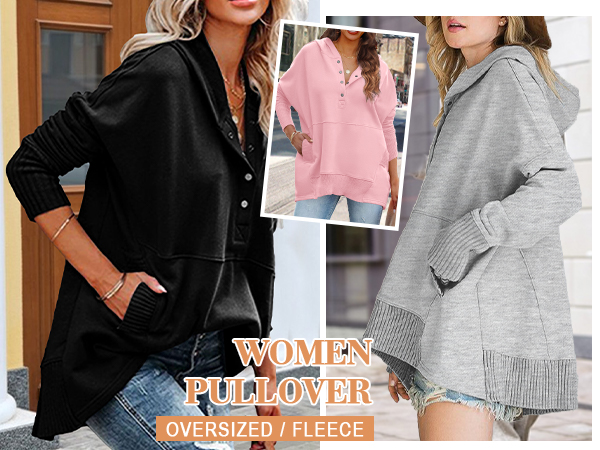 fleece sweatshirt for women