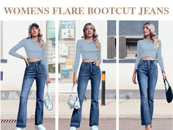 women bootcut jeans