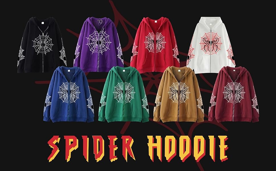 This hoodies y2k is a spider hoodie, also jackets y2k or hoodie y2k, sweaters y2k oversized hoodies