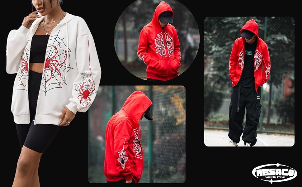 oversized zip up hoodie, spider hoodie, hoodies y2k, jackets y2k, oversized hoodies