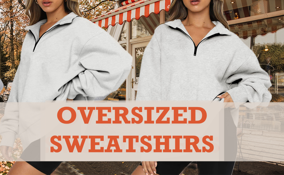 oversized sweatshirt