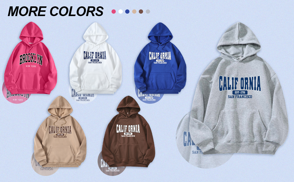 women letter hoodie