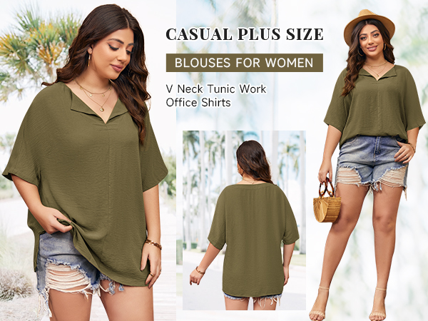 women plus size tops 