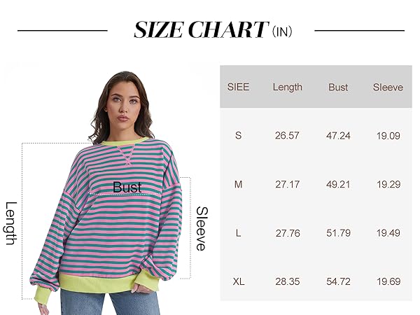 stripes sweatshirts