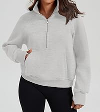 Half Zip Up Hoodies