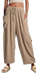 linen harem pants