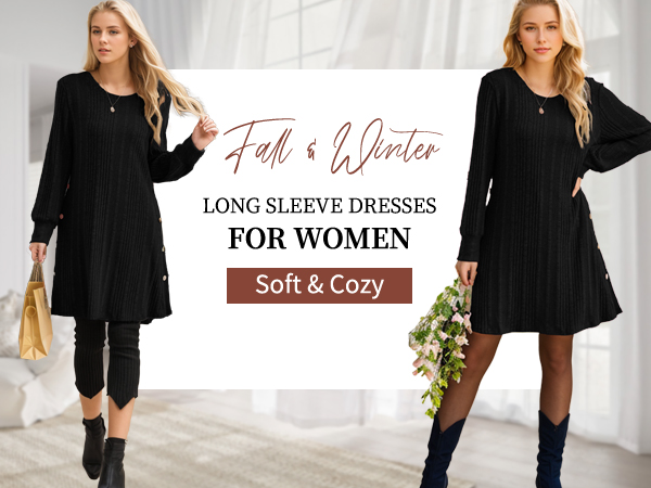 Long Tunics Dress to Wear with Leggings