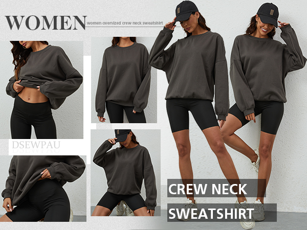 crew neck pullover