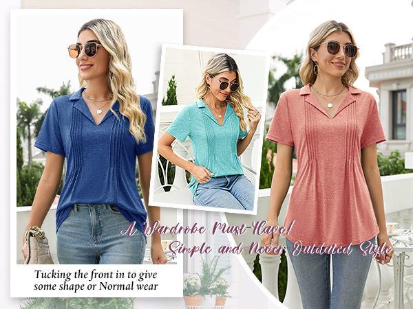 Collared Tops for Women