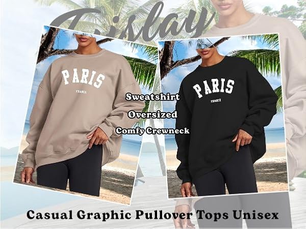 paris sweatshirt