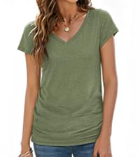 v neck tshirts for women