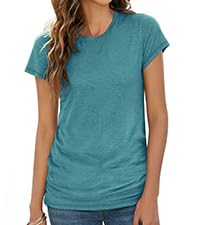 crew neck tshirts for women