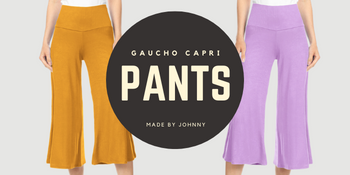 GAUCHO CAPRI PANTS MADE BY JOHNNY