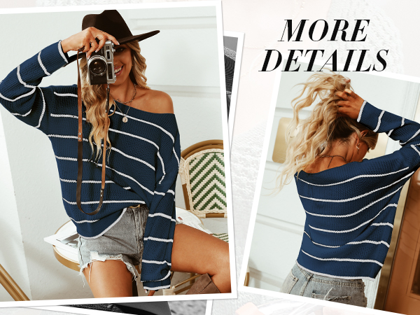 CAA06A2J002CA-Striped Sweater