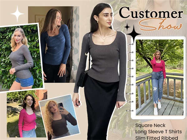 Women Slim Fitted Tops