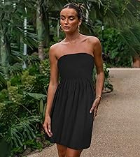 strapless dress