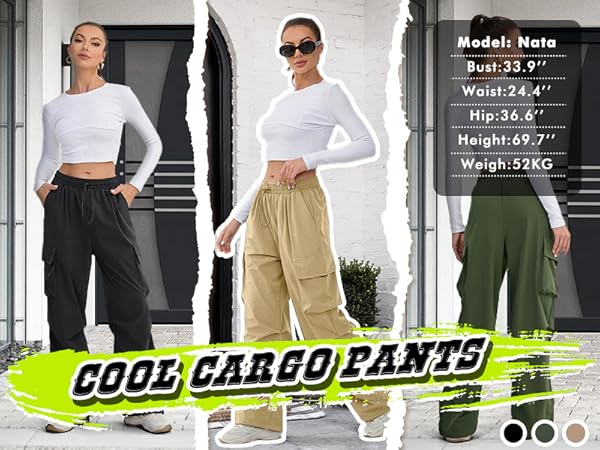 baggy cargo pants for women