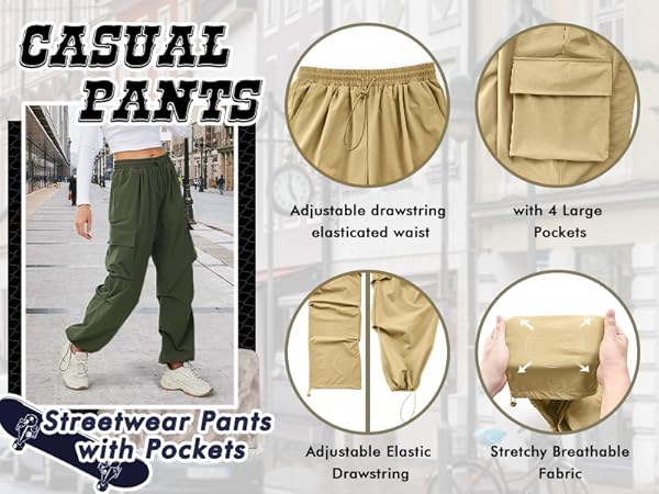 baggy cargo pants for women