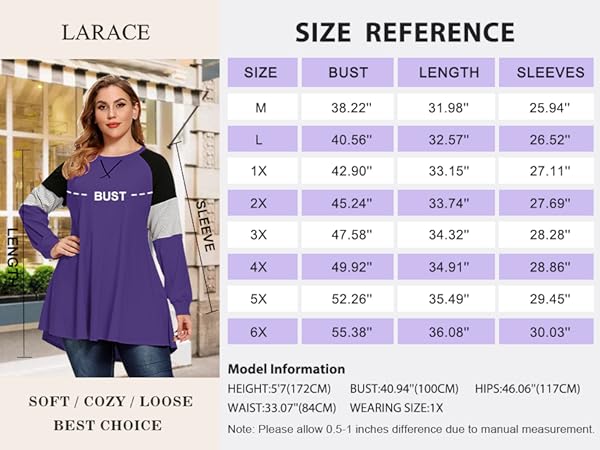 long sleeve T shirt for ladies girls comfy loose fit casual comfortable patchwork blouse