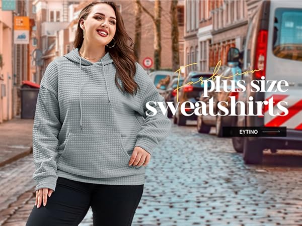 plus size sweatshirt