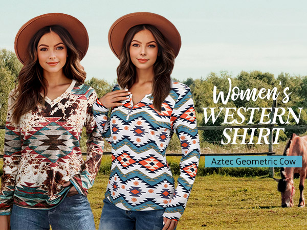 womens western shirts