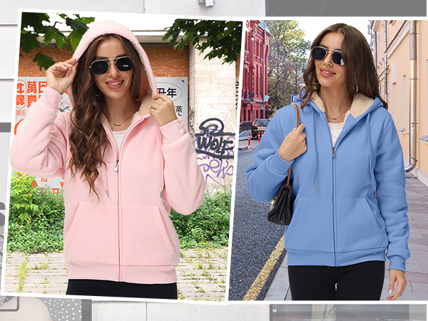 women winter hoodies