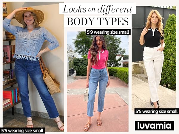 cropped jeans for women