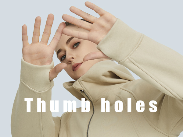 thumb holes