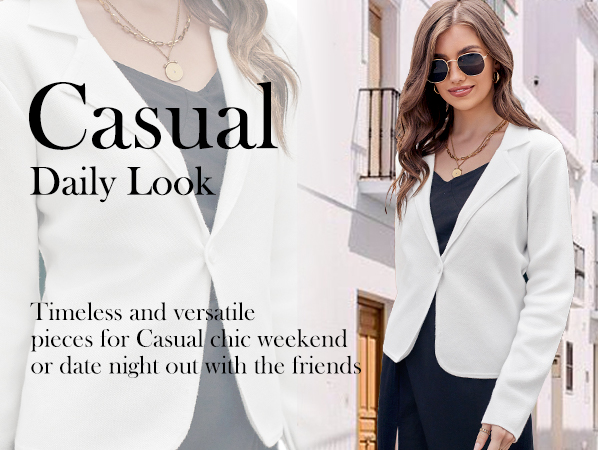 CASUAL BLAZER