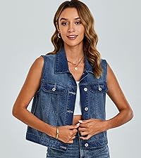 denim vest