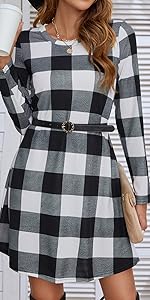 Plaid Dress 