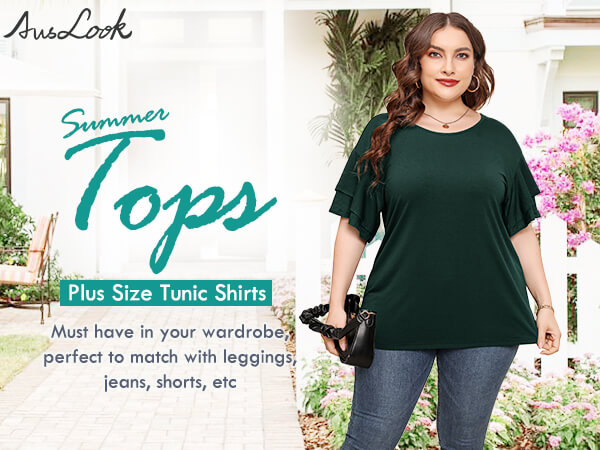 plus size tops for women