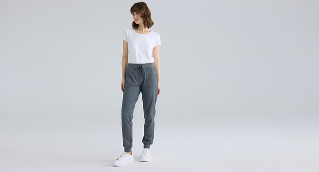 Weintee Women''s Cotton Jersey Pocket Joggers