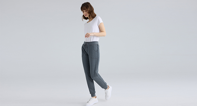 Weintee Women''s Cotton Jersey Pocket Joggers