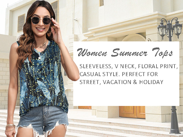 V-neck women summer top