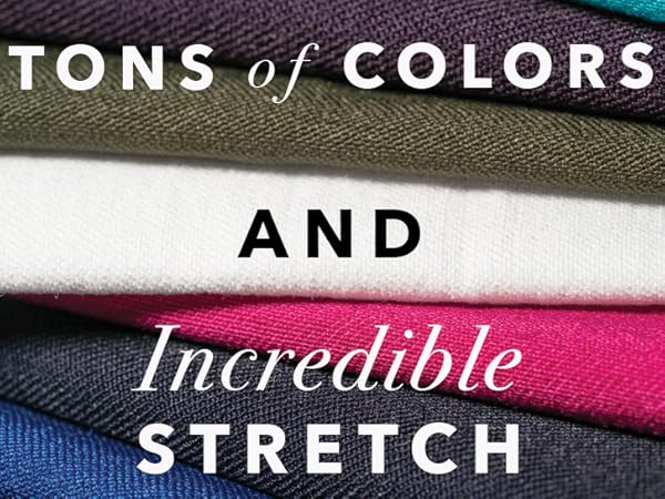 rekucci fabric with incredible stretch and tons of colors