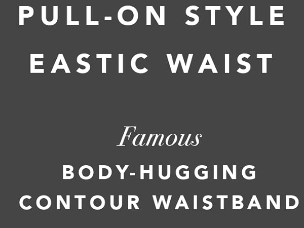 PULL ON ELASTIC WAIST PANT