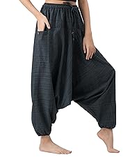 Cotton harem pants